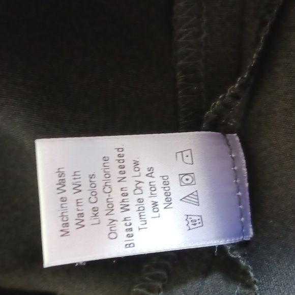 NWT Womens Petite Size 6P Coldwater Creek Black Straight Leg Dress Pants - Picture 9 of 9